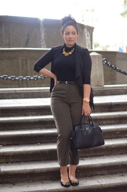 Some Plus Size Fashion Inspiration | Casual work outfits, Work .