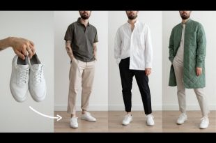 12 Ways to Style White Sneakers | Men's Fashion | Outfit Ideas .