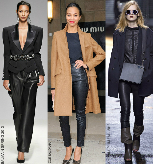 Here's How To Wear Leather Pants This Spring | FASHI