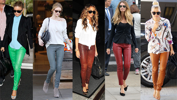 How to wear your leather pants and leggings!! on date night | A .