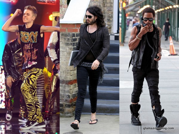 Men in Tights: Meggings, A New Men's Fashion Trend? - The Beauty Gi