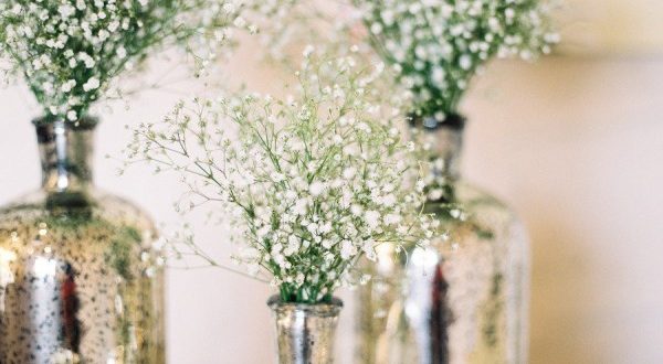 DIY Mercury Glass Centerpiece Vases for your Rustic Chic Wedding .