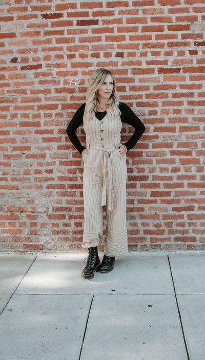 Pretty Little Thing Jumpsuit//Wild at Heart Boutique fall, fall .