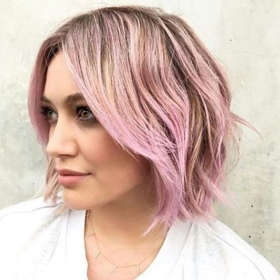 Pink Lob Ideas 55 | Hair color pink, Pastel pink hair, Hair .