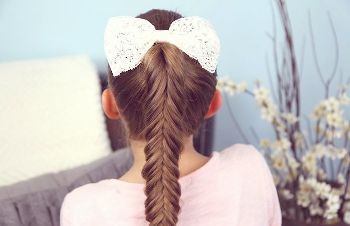 10 Quick and Easy Hairstyles for School Girls | momooze.c