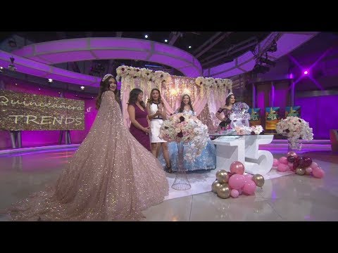 Quinceañera trends and inspo: Rose gold everything, ice sculptures .