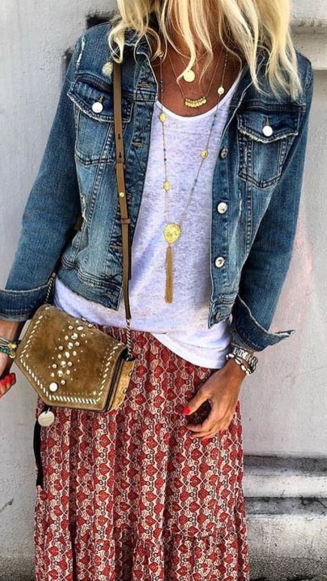 42 Ideas For Style Casual Simple Denim Jackets | Casual chic denim .