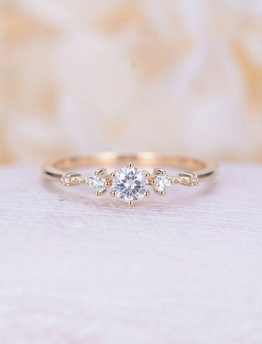 Most Noticeable Simple Engagement Rings Vintage Small 112 .