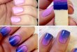 101 Easy Nail Art Ideas and Designs for Beginners | Ombre nails .