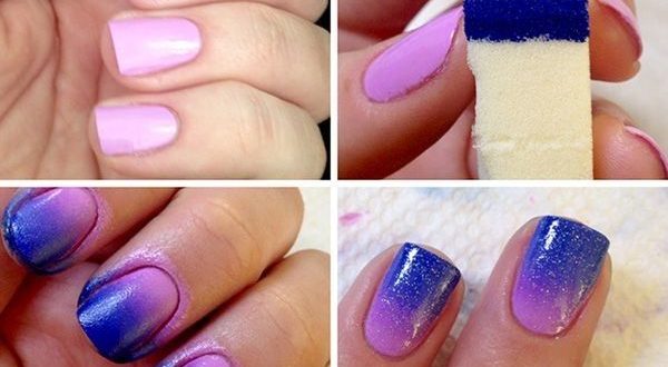 101 Easy Nail Art Ideas and Designs for Beginners | Ombre nails .