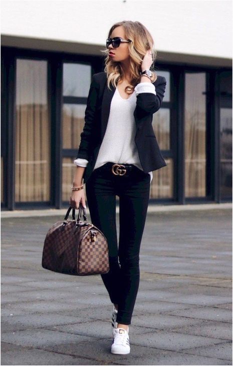 50 Attractive Women Casual Outfits Ideas For Fall | Stylish work .