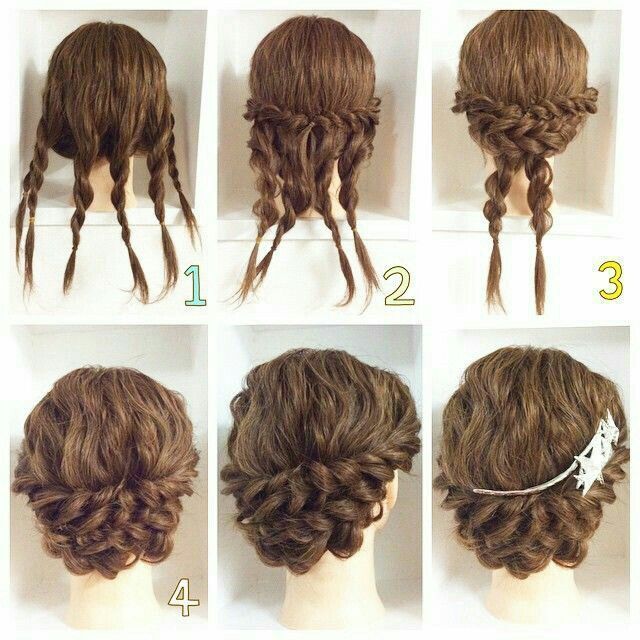 Super Easy Updos for Beginners – fashiontur.com in 2020 | Hair .