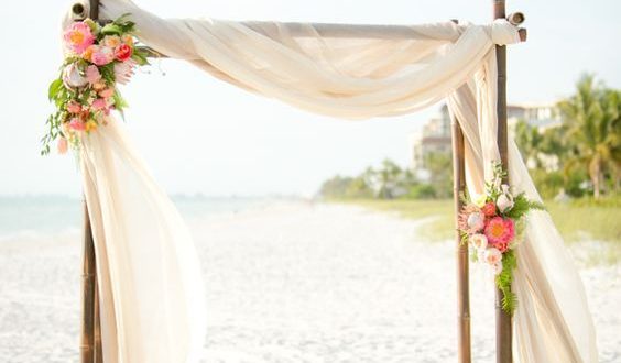 100 Beautiful Wedding Arches & Canopies | Wedding arbors, Wedding .