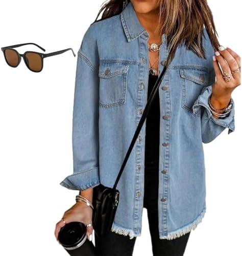 Trendy Women's Denim Jackets for Every Occasion - ⁤Shop Now!