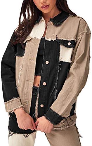 Explore trendy women's denim jackets ‌with stylish designs!