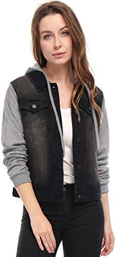 Explore trendy women's denim​ jackets with stylish designs!