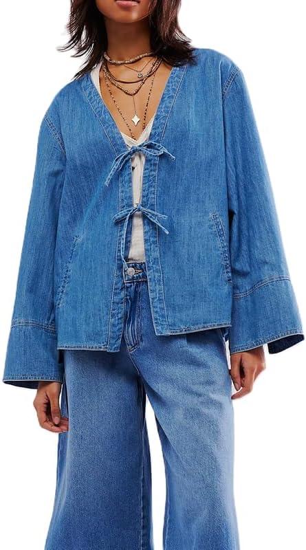 Explore trendy women's denim ⁢jackets with stylish designs!