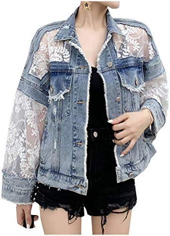 Explore trendy​ women's denim ⁢jackets with stylish designs!