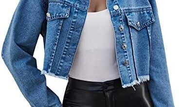 Trendy Women’s Fashion: Tees, Jackets, and Cropped Coats