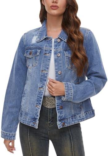 Denim Jackets: Stylish Comfort for Every Woman's ​Wardrobe