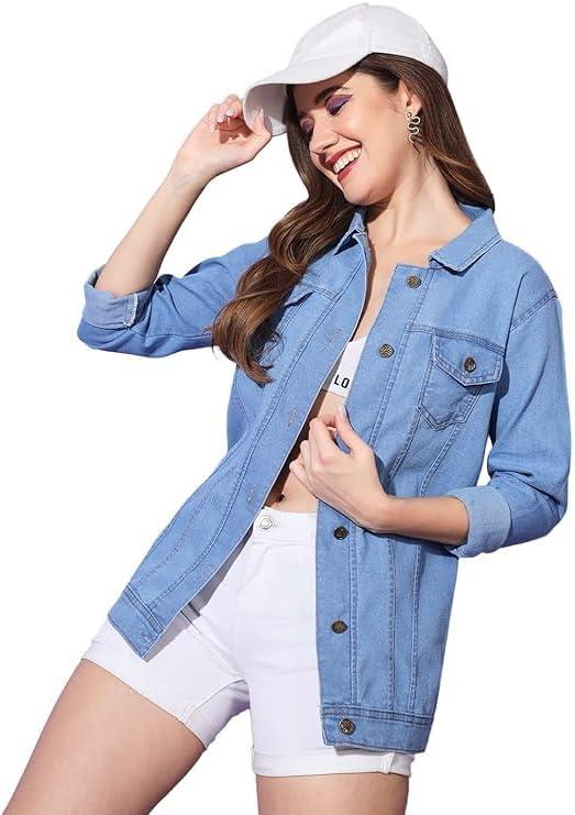 Explore Trendy Women's Denim Jackets ‍and Stylish Coats Online!