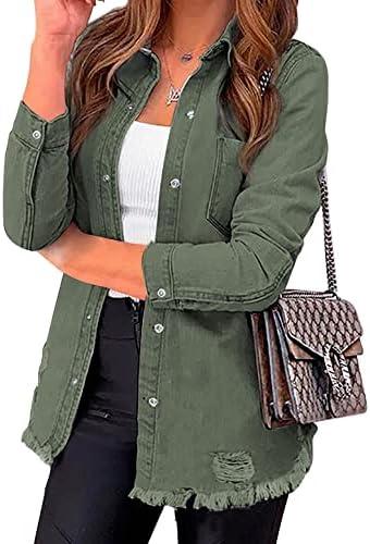 Trendy Women's Denim Jackets for Fall and Winter Fashion