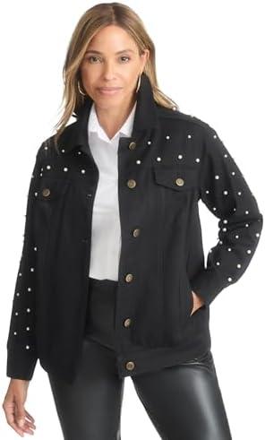 Trendy Women's Apparel: Jackets, Tops, and Sweaters Galore!