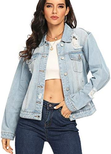 Here are the revised⁤ product⁢ titles⁢ within the specified character limit:



<ol>
<li>“Cozy⁤ Women’s Winter Fleece Lined Hooded Coat”</li>
<li>“Cropped Floral Print Casual⁣ Zip Jacket for Women”</li>
<li>“Classic Ripped Denim Women’s ​Long Sleeve Jacket”</li>
<li>“Fashionable Denim Shacket with Pocket for⁤ Women”</li>
<li>“Trendy Acid Wash Shacket Jacket for Casual Looks”</li>
<li>“Lightweight Women’s Packable Trench Coat for ​Travel”</li>
<li>“Vintage Washed Oversized Denim ⁢Truck Jacket for Women”</li>
<li>“Short Sleeve Button-Down Denim Cropped Jacket”</li>
<li>“Chic‌ Oversize Boyfriend Style‍ Denim Jacket for ⁣Women”</li>
</ol>
<p>Let me know if you ⁢need further modifications!”></p>
<h2>Chic and Versatile‍ Denim‌ Jacket with Ripped Details</h2>
<p>This stylish ​denim jacket features a <strong>ripped and distressed ‍design</strong>, perfect⁤ for adding a trendy edge to your casual wardrobe. Its <strong>long sleeves and button-down closure</strong> offer a ⁢ <a href=