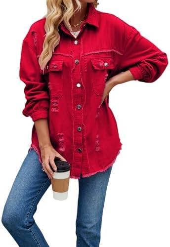 Women's Stylish Casual Denim Jackets for⁢ Every Season