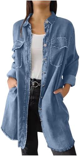 Trendy Women's Fashion: Tees, Jackets, and Cropped Coats