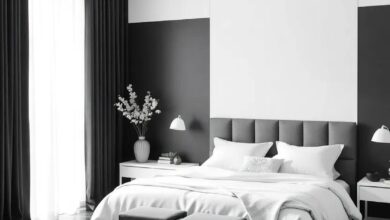 Timeless Elegance: Transform Your Space with Black and White Bedroom Color Schemes