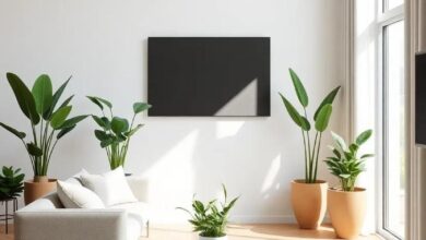 Elevate Your Space: Modern Planters Transforming Apartment Living Rooms