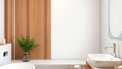 Embracing Tranquility: Designing a Zen Bathroom with Natural Wooden Elements