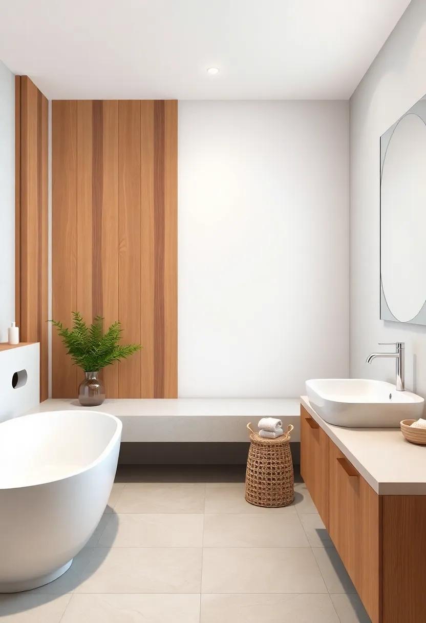 Embracing Tranquility: Designing a Zen Bathroom with Natural Wooden Elements