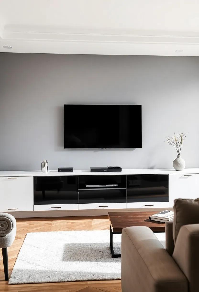 Transform Your Living Room: Stylish TV Wall Ideas with a Modern Media Console