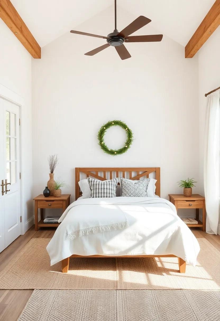 Embracing Rustic Charm: Designing a Cozy Farmhouse Bedroom Retreat