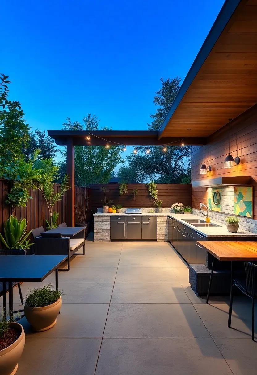 Crafting Culinary Sanctuaries: Designing Your Ideal Outdoor Kitchen Patio Retreat