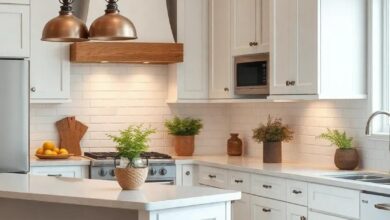 Embracing Charm: The Allure of Rustic White Cabinets in Contemporary Kitchen Designs