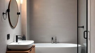 Elevate Your Space: Embracing Minimalist Industrial Elegance in Bathroom Design