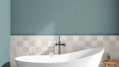 Transform Your Space: Creative Bathroom Wall Color Ideas to Complement Patterned Tiles