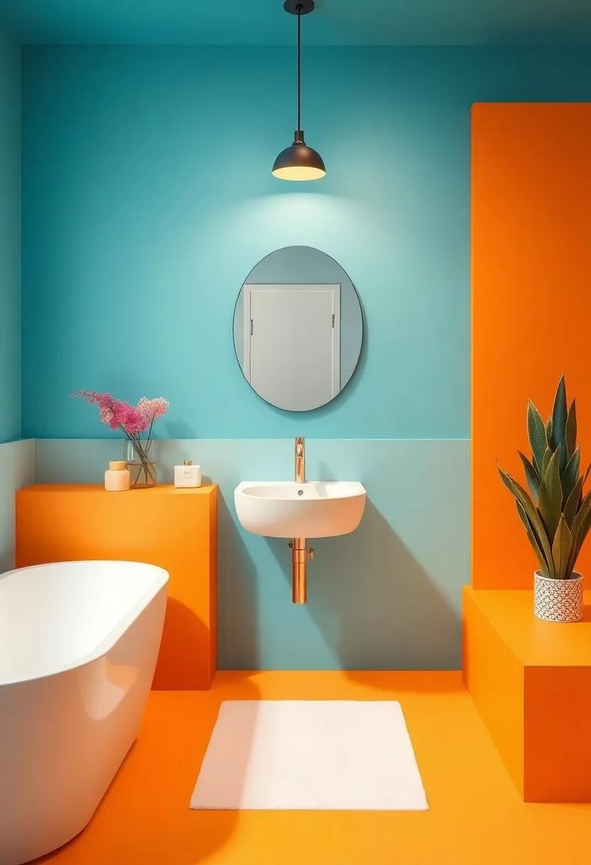 Color pop:‌ Using Bold ⁣Hues to Revitalize Your‌ Bathroom