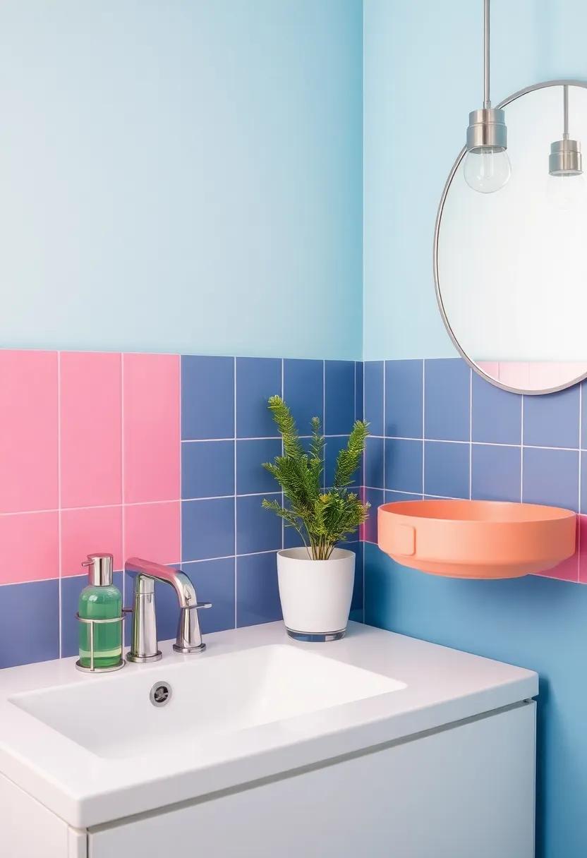 Color-Coded Bliss:⁤ organizing Bathroom Essentials with Vibrancy