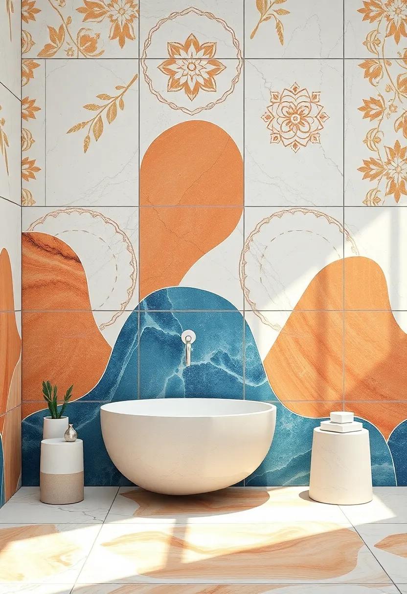 Whimsical Wall Art: Transforming Tiles into Artistic Statements