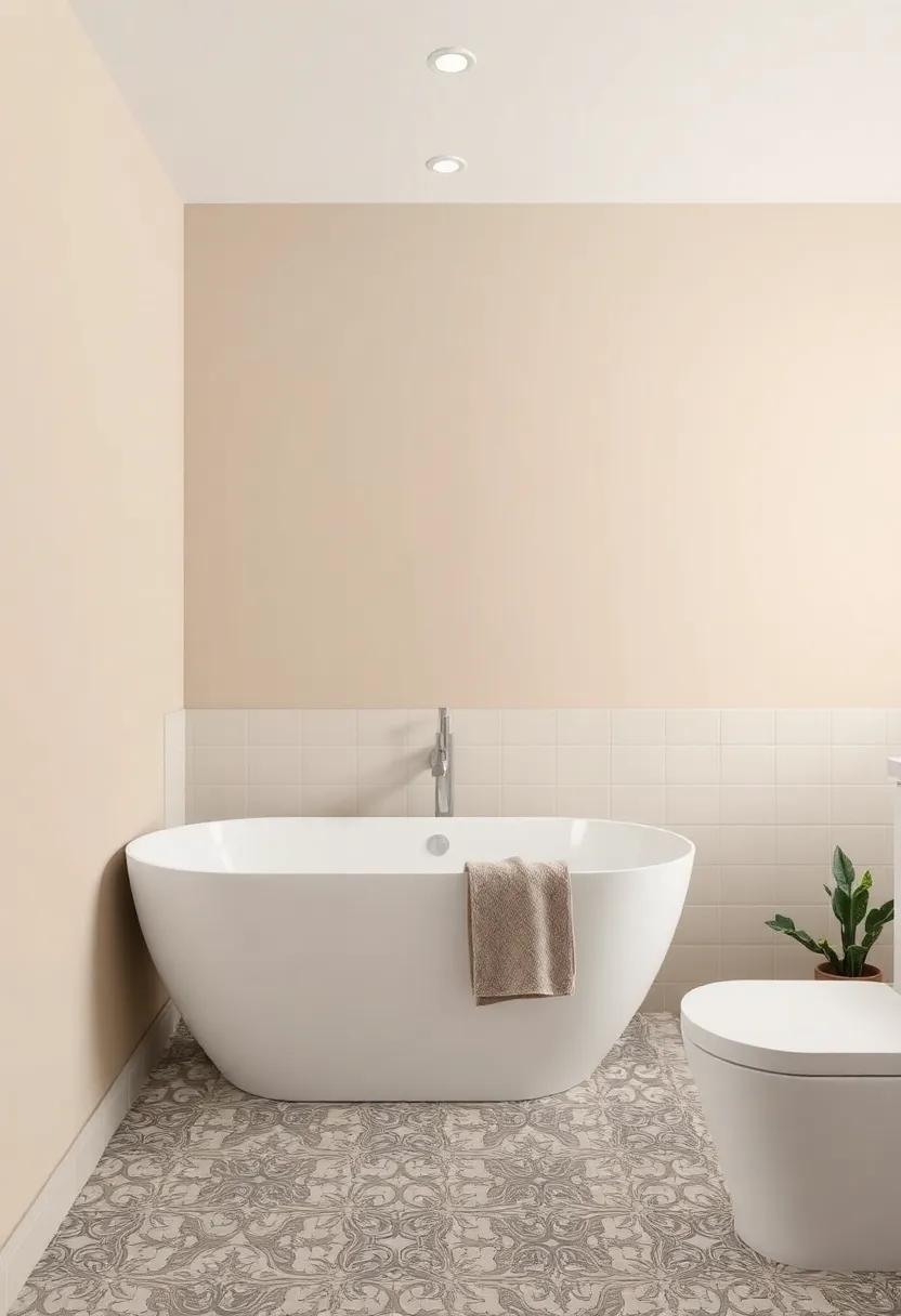 The Allure of Subtle Hues Paired with Intricate Tile Designs