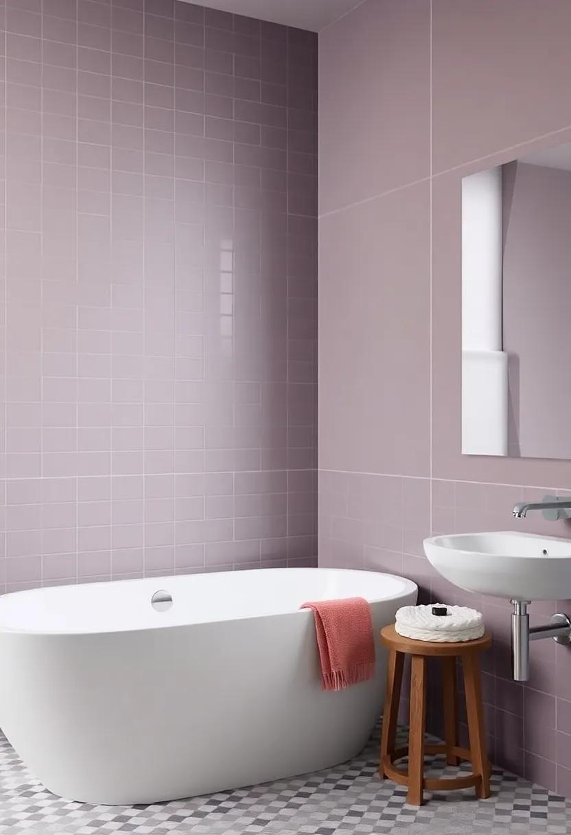 Bright ‌Accents: Adding a Splash of Color to Balance Patterned Tiles