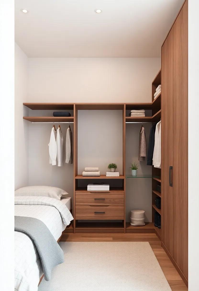 Designing a Shared closet space for Organization and‍ Harmony