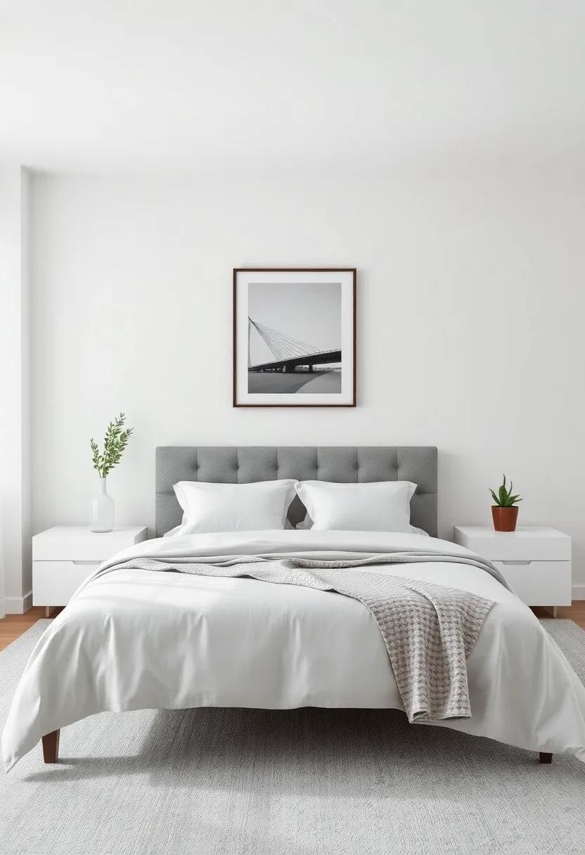 Creating a⁢ Focal ⁣Point: Arranging Artwork and Decor ‌Around Your Bed