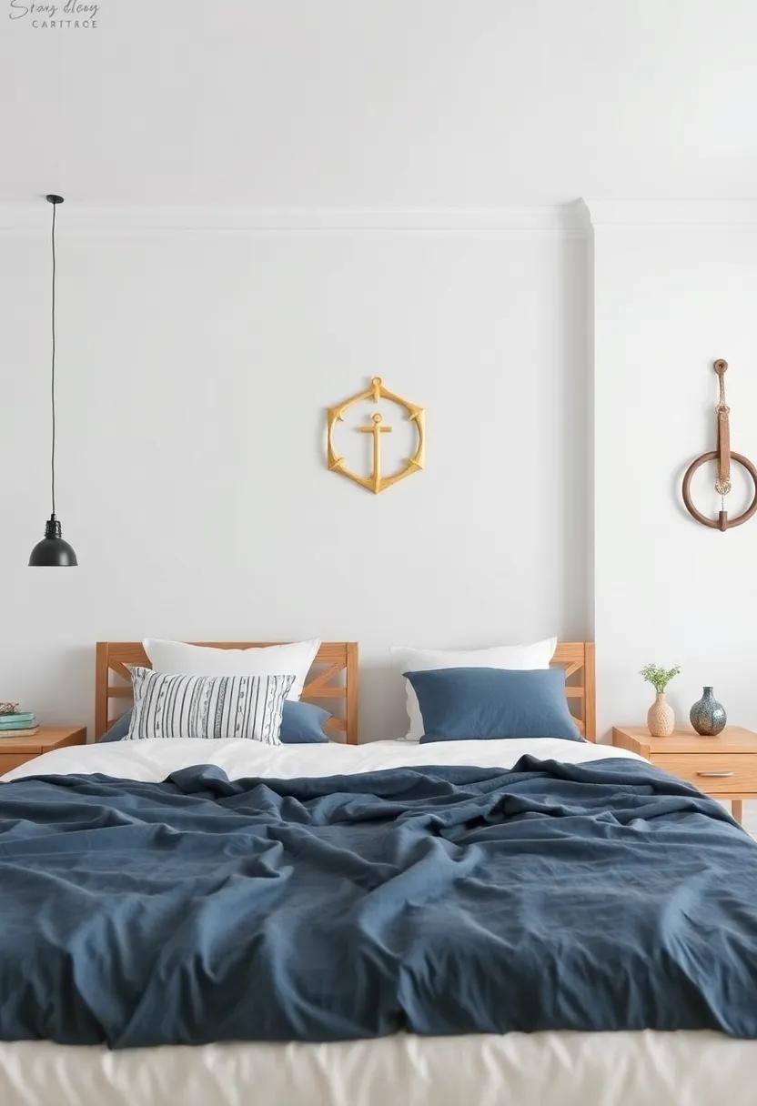 Crafting ⁣a Relaxing Bedroom scene with Nautical Elements