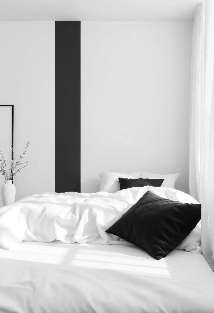 Creating ‌a cozy Atmosphere with Soft Black and White Textiles