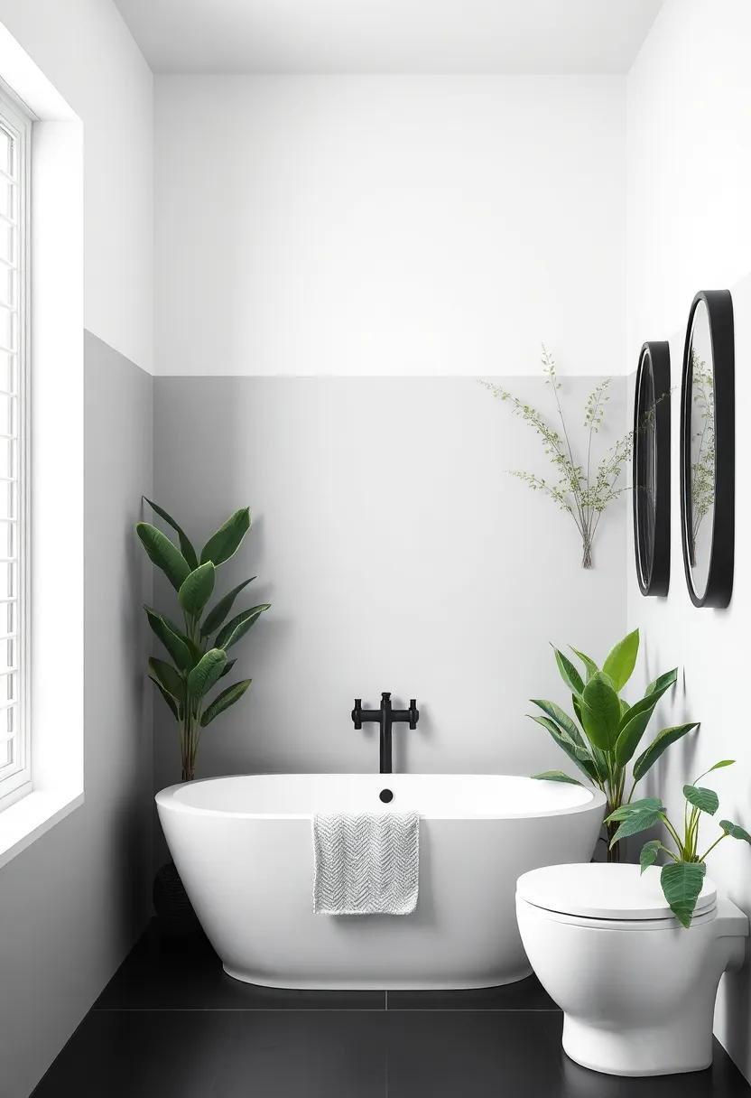 Incorporating Greenery: Adding ​Life to a Timeless Bathroom